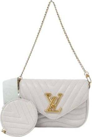 Louis Vuitton Borsa a spalla Pre-owned New Wave Multi Pochette in vitello - - Pre-owned - Donna - Grigio - ONE SIZE