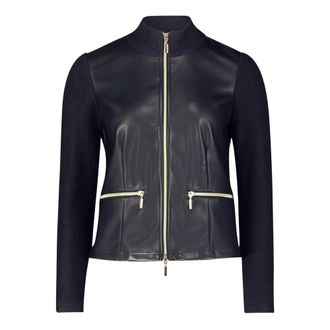 Betty Barclay Korte blazer met ritssluiting - Dames - Jassen - Zwart - Maat: XL