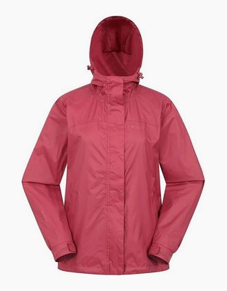 Mountain Warehouse Womens Mountain Warehouse Womens/Ladies Torrent Waterproof Jacket - Pink - Size: 16