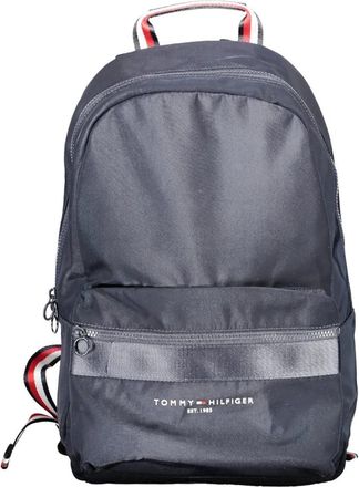 Tommy Hilfiger Blauwe Heren Rugzak met Laptopvak - Heren - Rugzakken - Blauw - ONE Size - Polyester - Tassen