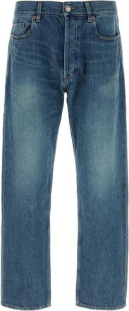 Saint Laurent Blue Straight Fit Jeans