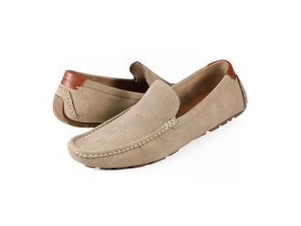 Tommy Hilfiger Alvie Mens Lace Up Wing Tip Shoes Taupe Perf : 11.5 D - Medium, Synthetic