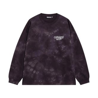 Carhartt Work in Progress Carhartt Wip, Sweatshirts, male, Multicolor, Size: XL L/S Radiate T-Shirt