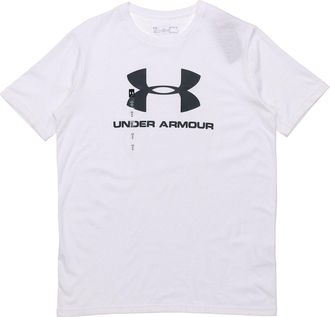 Under Armour UA SPORTSTYLE LOGO Tee White 1329590-100