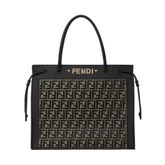 Fendi Dames, Tassen, Bruin, Maat: ONE Size