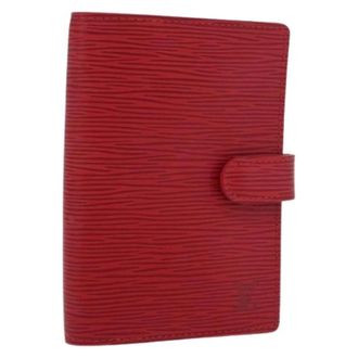 Louis Vuitton Pre-owned Wallets, female, Red, Size: ONE SIZE Pre-owned Day Planner Cover