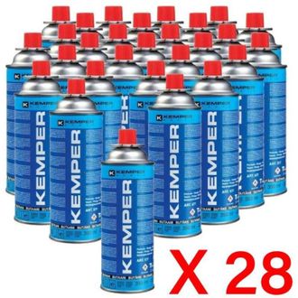 Kemper Set 28 Cartucce Gas Butano 227g 390ml Kemper 577