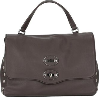 Zanellato Postina Saeta Small - Dames - Handtassen - Bruin - ONE Size - Katoen - Tassen