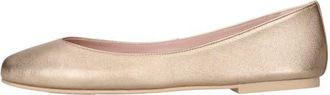 Pretty Ballerinas Round Toe Naked Metallic Ballet Flat in Gold at Nordstrom, Size 38.5