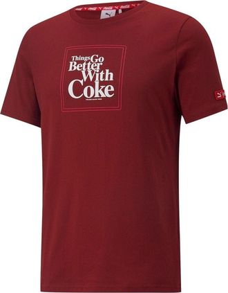 Puma X Coca Cola Graphic Tee Red 536158-22