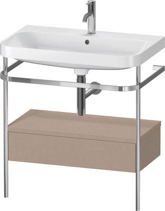 Duravit Set C-bonded Duravit Happy D.2 Plus Con Consola Met&aacute;lica Y Caj&oacute;n