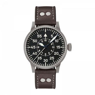 Laco Pilot Watch Original Automatic Black Dial Mens Watch 861749