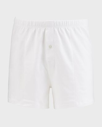 Hanro Men & apos;s Sporty Mercerized Cotton Boxers