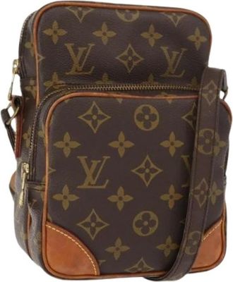 Louis Vuitton Pre-owned Vintage Cross Body Tas - Dames - Vintage Schoudertas - Bruin - ONE Size - Vintage