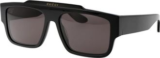 Gucci Stijlvolle zonnebril - Heren - Zonnebrillen - Zwart - ONE Size - Accessoires