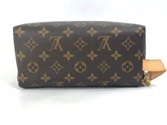 Louis Vuitton Tweedehands Canvas Louis Vuitton tassen - Dames - Vintage Tassen - Bruin - ONE Size - Vintage