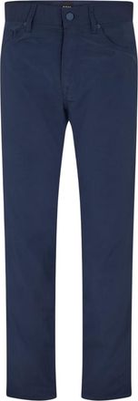 HUGO BOSS Re.Maine herenpakbroek in reguliere pasvorm (Donkerblauw)