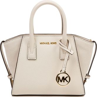 Michael Kors Avril Extra-Kleine Satchel Schoudertas Cr&egrave;me