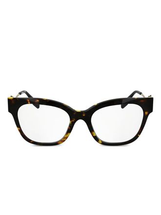 Karl Lagerfeld Karl Signature glasses - women - Acetate - 52 - Brown
