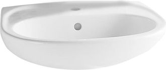 Vitra Normus Lavabo Mural Blanco En Cer&aacute;mica 505x410 Mm