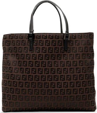 Fendi Pre-owned Tote Bags, female, Brown, Size: ONE SIZE Pre-owned Tote Bag