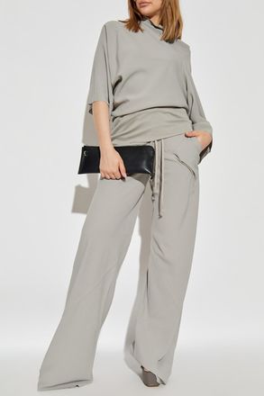 Rick Owens Loose-fit Trousers, Womens, Grey