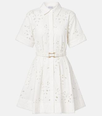 Rebecca Vallance Artesan broderie anglaise minidress