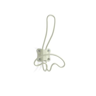 tomasucci Smilly Wall Hook, Glossy Ivory