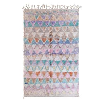 AFK Living Alfombra bereber marroqu&iacute; de pura lana 233 x 144 cm