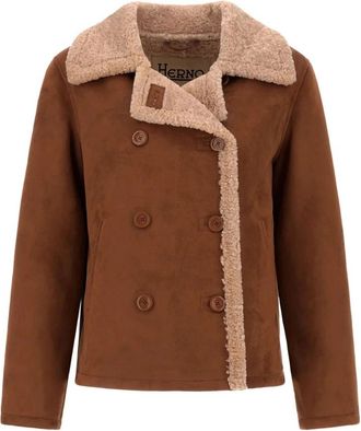 Herno Giaccone Jacket - Dames - Jassen - Bruin - Maat: M