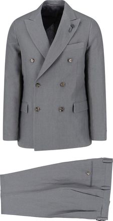 Lardini Completo Doppiopetto In Lino