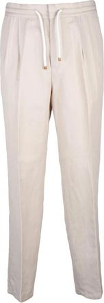 Brunello Cucinelli Jogger Sweatpants - - Trousers - Uomo - Beige - S