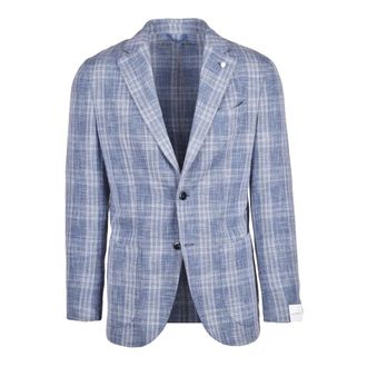 Luigi Bianchi Mantova Hombre, Chaquetas, Azul, Talla: 2XL