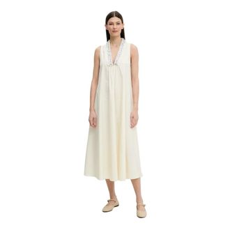 Isabelle Blanche Mujer, Vestidos, Beige, Talla: XS