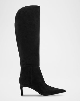 Marc Fisher Esmee Suede Knee-High Boots