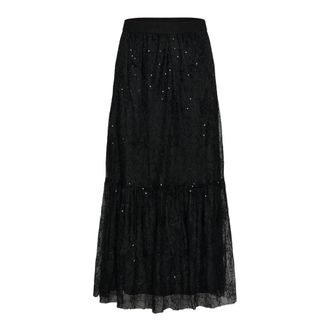Cream Gonne - - Skirts - Donna - Nero - S