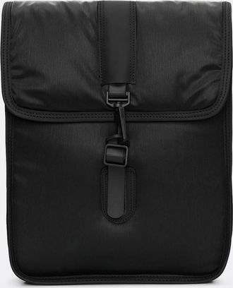 Rains Puffed Backpack Micro - 01 Black - Size: ONE size