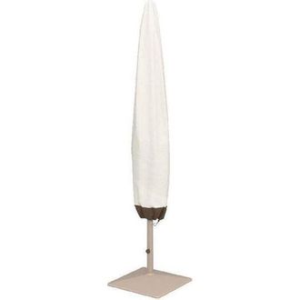 OEM Telo Per Ombrellone Rettangolare 17,8 X 58,4 X 193 Cm, Beige E Marrone Chiaro, Impermeabile, Con Protezione Uv, Per Giardino E Terrazzo