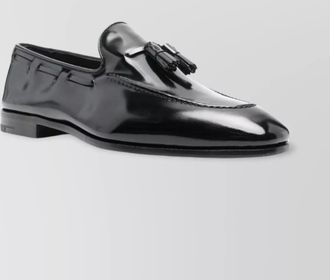 Churchs shiny loafers tassel detail