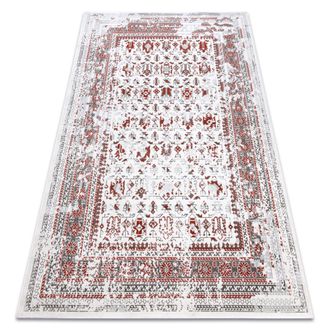 RugsX Rugsx - Alfombra Vintage 22212061 Crema / Rojo Cl&aacute;sico Red 160x230 Cm