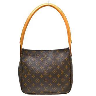 Louis Vuitton Looping Monogram Canvas Brown Canvas Handbag (Pre-Owned)