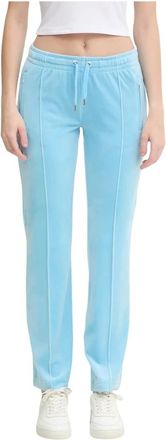 Juicy Couture Tina Trackpants - Dames - Sweatpants - Blauw - L - Broeken