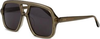 Loewe Slim Sunglasses - female - Loewe - Sunglasses - Gray - 54 MM - Accessories