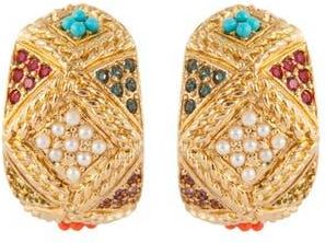 Susan Caplan Vintage 1980s Vintage DOrlan Hoop Clip-On Earrings at Nordstrom