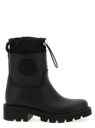 Moncler Black Logo Boots