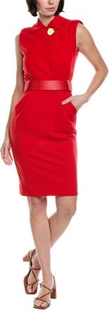 Akris Wool-Blend Mini Dress