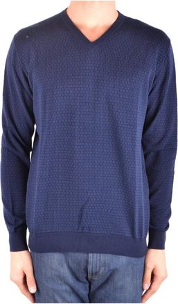 Altea Trui - Heren - V-hals truien - Blauw - L - Truien & Vesten