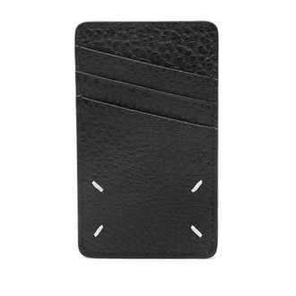 Maison Margiela Embossed Grainy Leather Wallet - Black