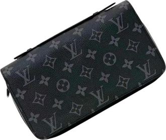 Louis Vuitton Pre-owned Clutches, male, Black, Size: ONE SIZE Pre-owned Canvas Clutch Wallet