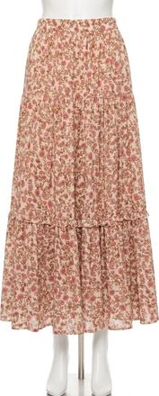 Z Supply Mora Maxi Skirt In Pink Floral